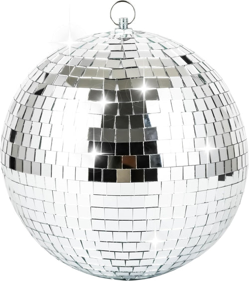 8Inch Disco Ball Decor Mirror Balls Hanging Disco for Party Decorations Wedding Home