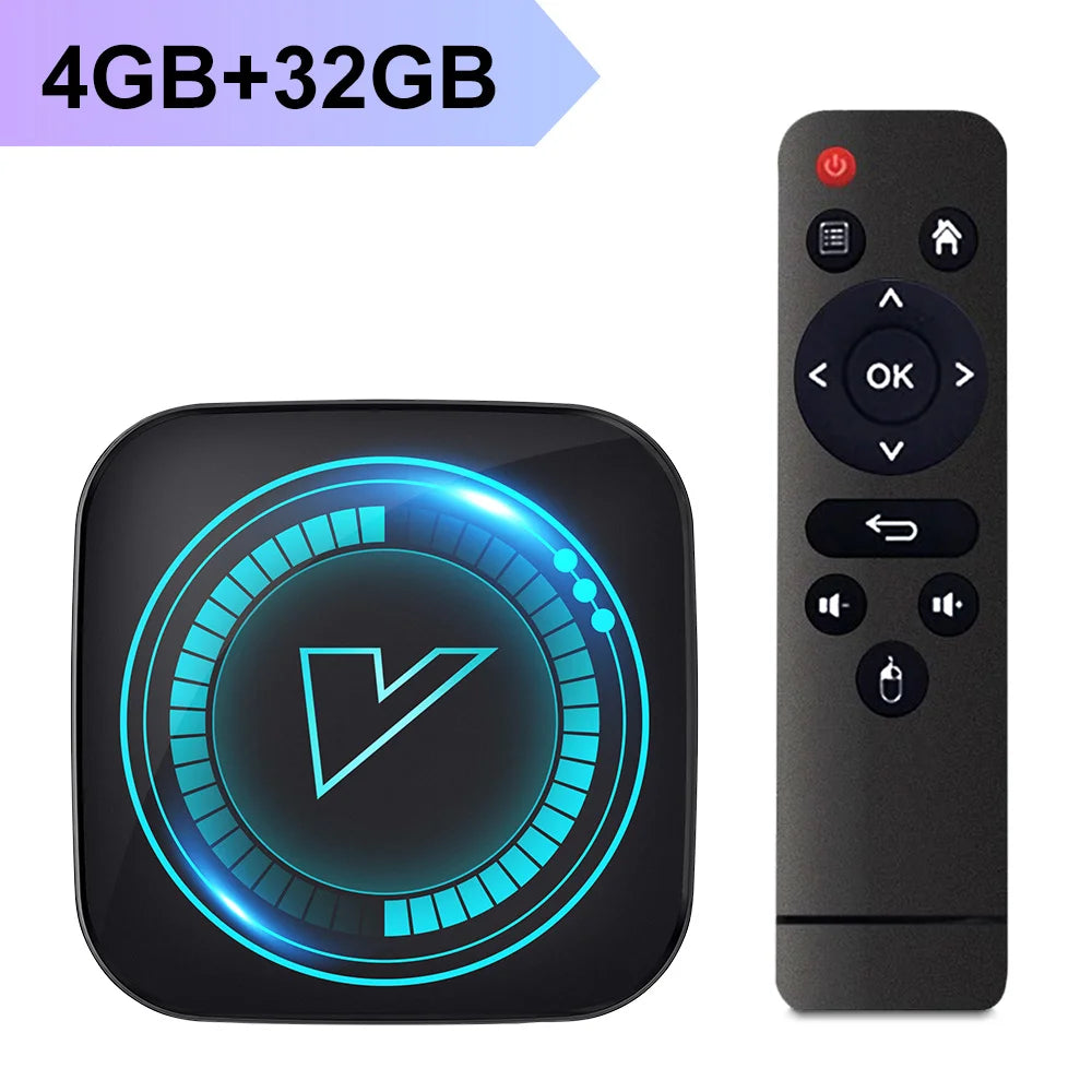 H618 Smart TV Box Android 12 Allwinner Quad Core Cortex A53 Support 8K Video Wifi Google Voice Media Player Set Top Box