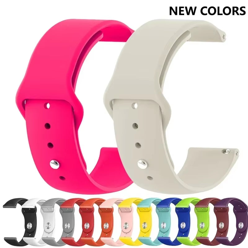20Mm 22Mm Watch Strap for  Gts/4/3/2/Gts2/4 Mini/Gtr4/3/2/2E/47Mm Smartwatch Silicone Bracelet Watchabnd  Gts Band