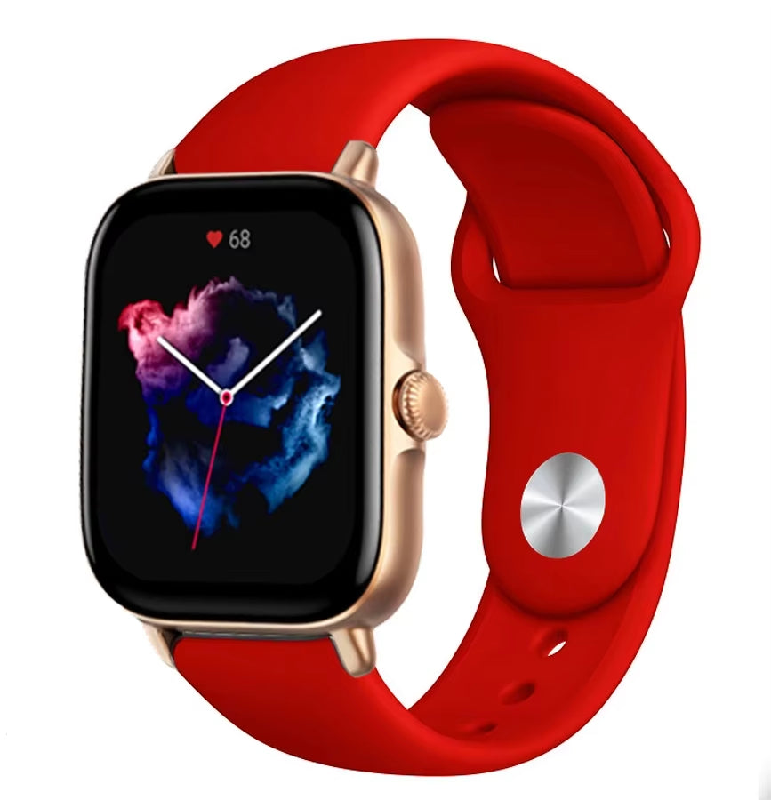 20Mm 22Mm Watch Strap for  Gts/4/3/2/Gts2/4 Mini/Gtr4/3/2/2E/47Mm Smartwatch Silicone Bracelet Watchabnd  Gts Band