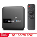 H20PRO Smart TV Box Wifi6 Android 10 6K 4K 3D Media Player TV Box Android 2.4G&5G WIFI Very Fast 1080P Set Top Box