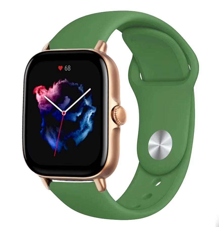 20Mm 22Mm Watch Strap for  Gts/4/3/2/Gts2/4 Mini/Gtr4/3/2/2E/47Mm Smartwatch Silicone Bracelet Watchabnd  Gts Band