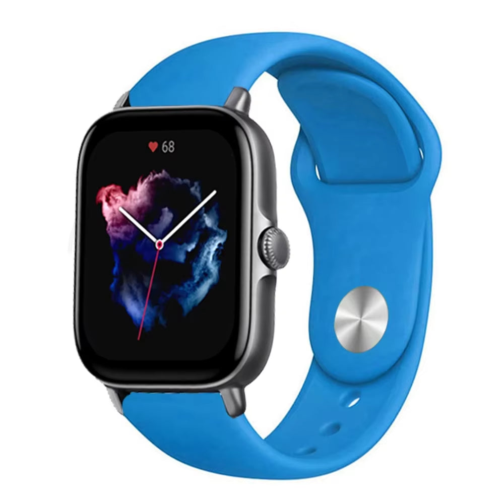 20Mm 22Mm Watch Strap for  Gts/4/3/2/Gts2/4 Mini/Gtr4/3/2/2E/47Mm Smartwatch Silicone Bracelet Watchabnd  Gts Band