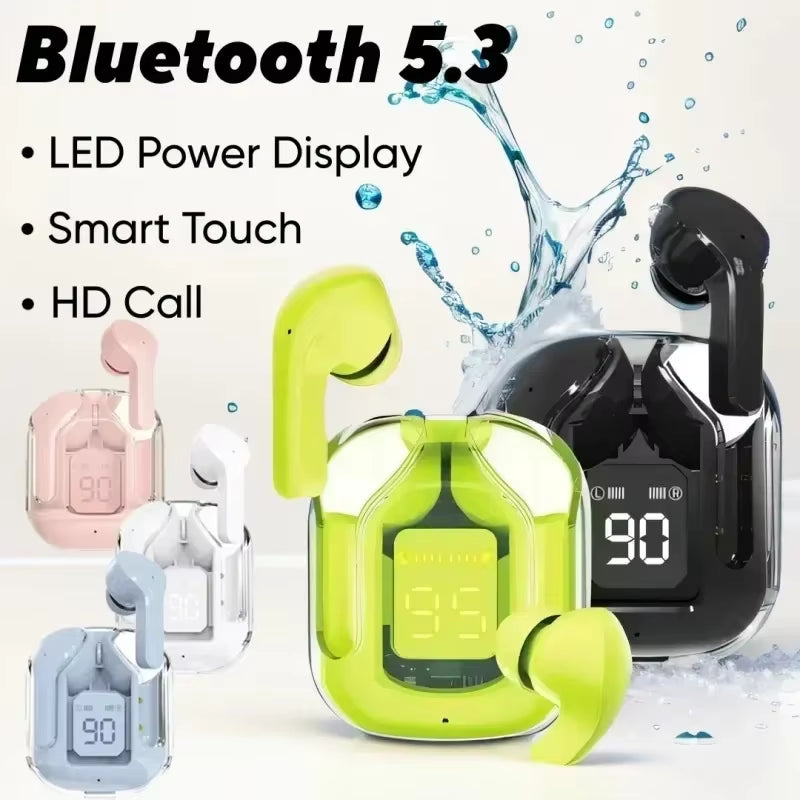T2 Wireless Bluetooth 5.2 Headphones - Low Latency Game Earbuds Perfect for Smart Phones, Music & Sports
