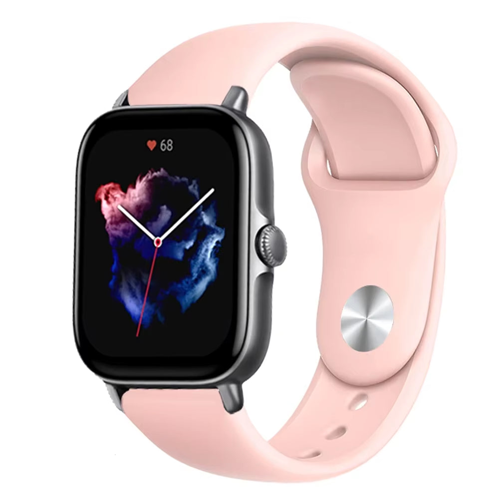 20Mm 22Mm Watch Strap for  Gts/4/3/2/Gts2/4 Mini/Gtr4/3/2/2E/47Mm Smartwatch Silicone Bracelet Watchabnd  Gts Band