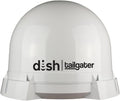 DT4450 DISH Tailgater Bundle - Portable/Roof Mountable Satellite TV Antenna and DISH Wally HD Receiver , White , Western & Eastern Arc Satellites