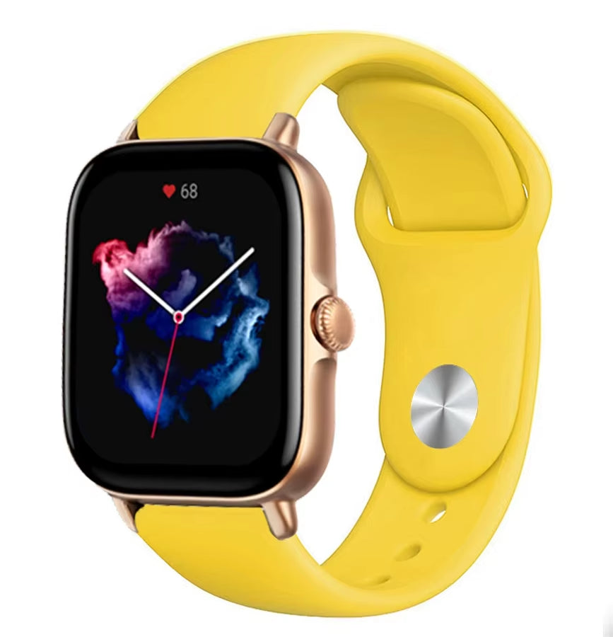 20Mm 22Mm Watch Strap for  Gts/4/3/2/Gts2/4 Mini/Gtr4/3/2/2E/47Mm Smartwatch Silicone Bracelet Watchabnd  Gts Band