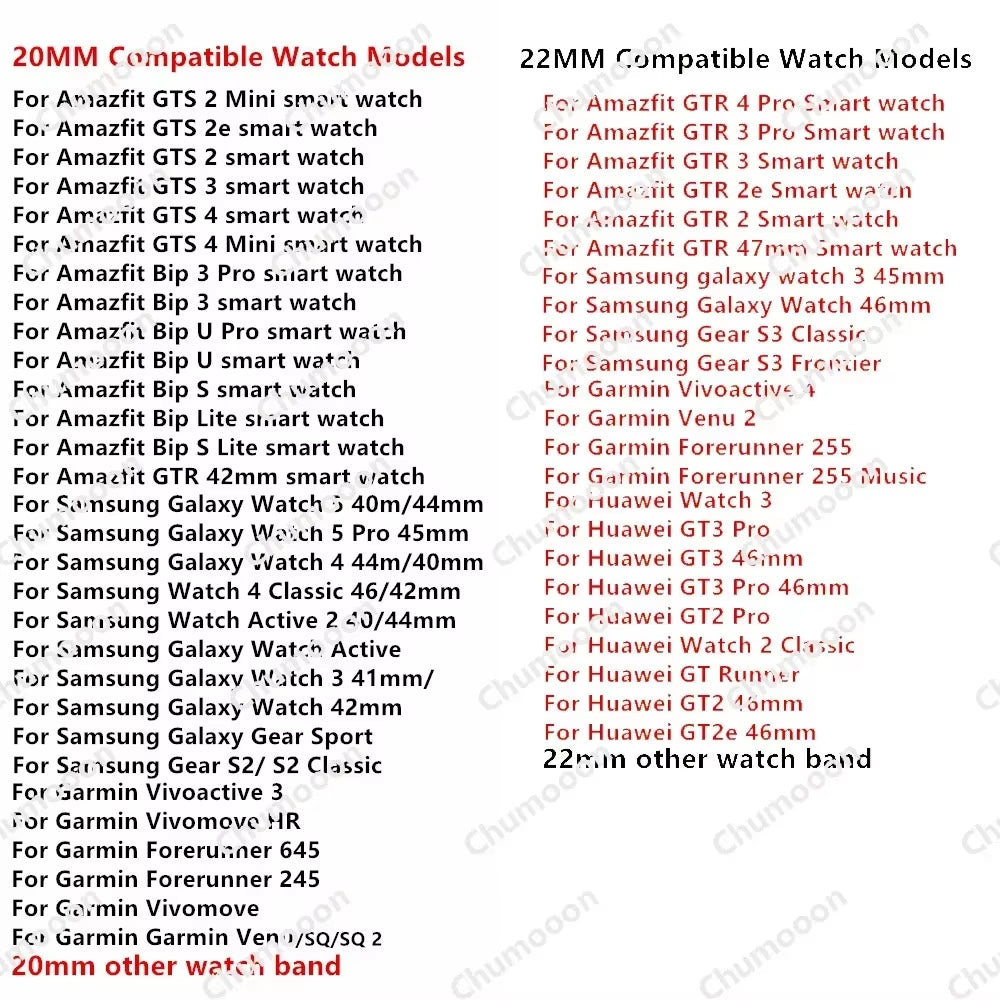 20Mm 22Mm Watch Strap for  Gts/4/3/2/Gts2/4 Mini/Gtr4/3/2/2E/47Mm Smartwatch Silicone Bracelet Watchabnd  Gts Band