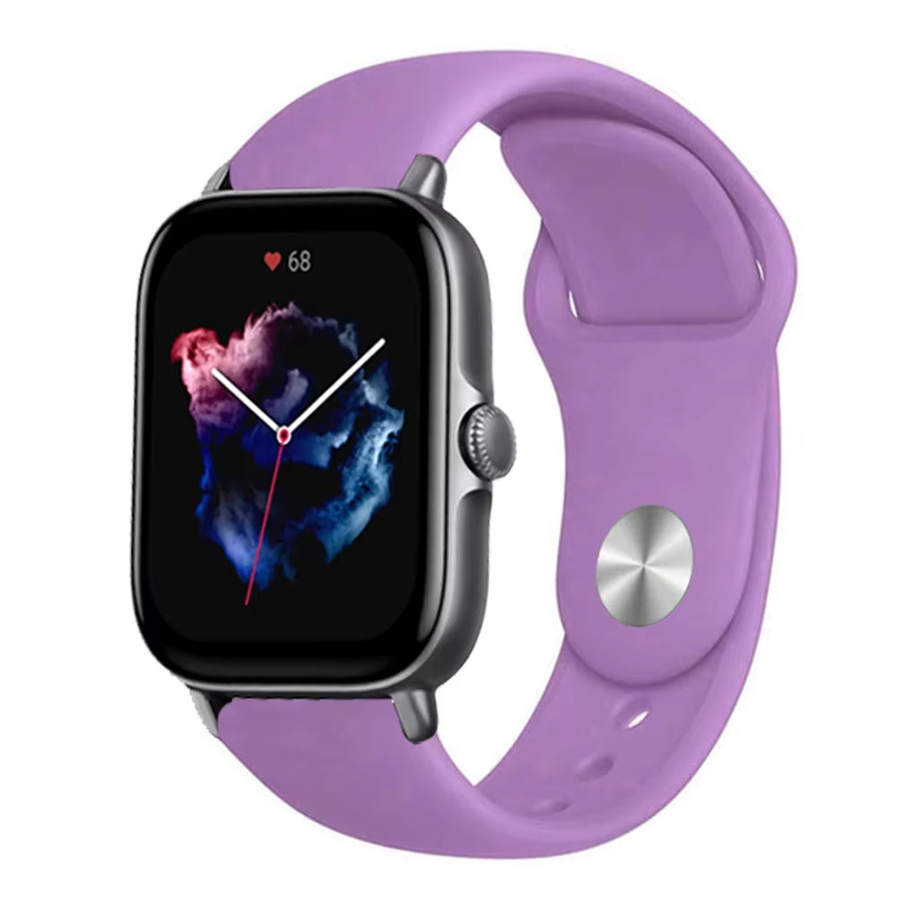 20Mm 22Mm Watch Strap for  Gts/4/3/2/Gts2/4 Mini/Gtr4/3/2/2E/47Mm Smartwatch Silicone Bracelet Watchabnd  Gts Band