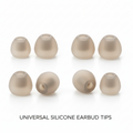 Replacement Earbud Tips - 6 Pairs (S/M/L) Silicone Ear Tips for Wireless Earbuds, Universal Fit