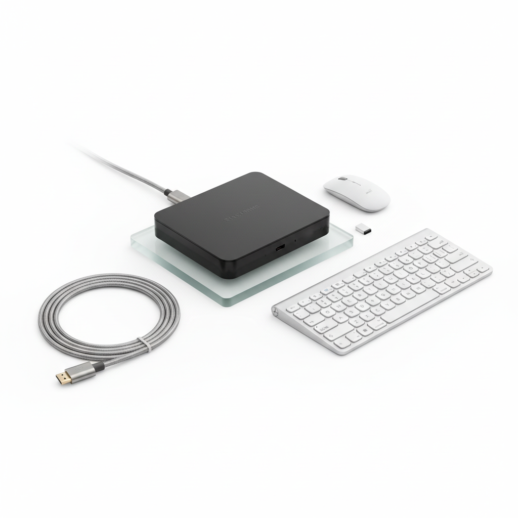 Streaming Starter Pack - Complete TV Box Setup with HDMI Cable & Wireless Keyboard